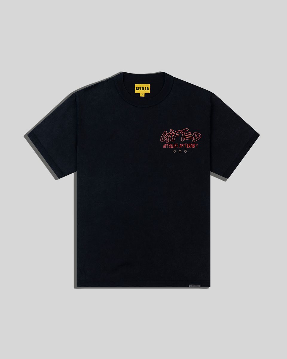 gftd la afterlife tee in black