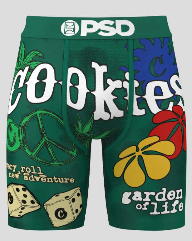 Psd cookie garden in green