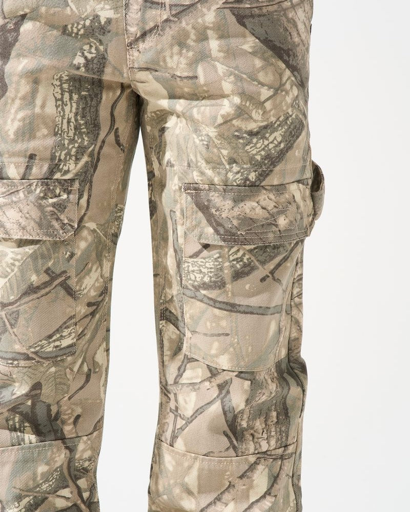 serenede elk baggy jean in woddland camo