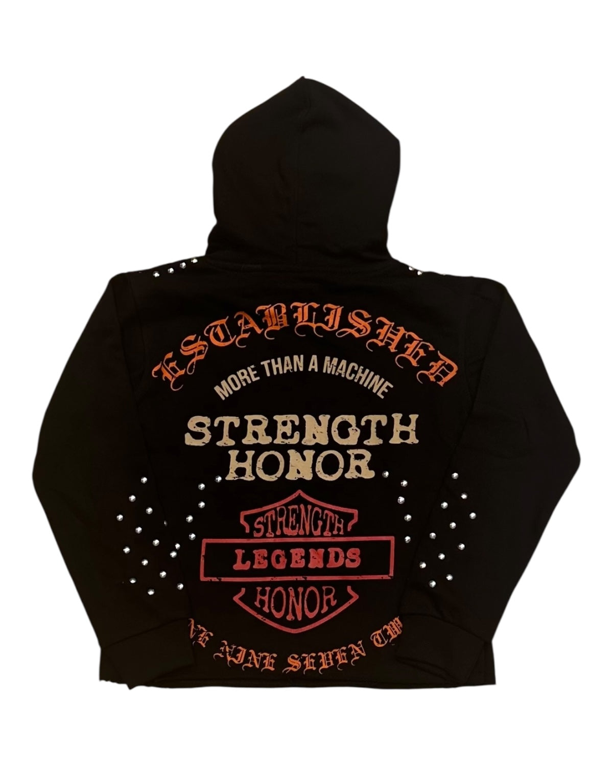 Established Studded Fleece Hoodie