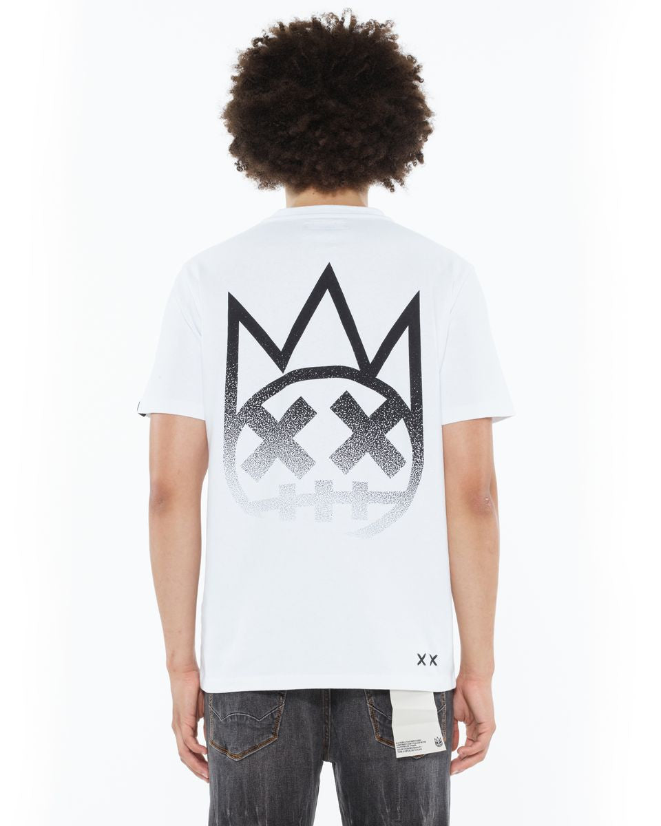 Cult of individuality gradient logo tee n white