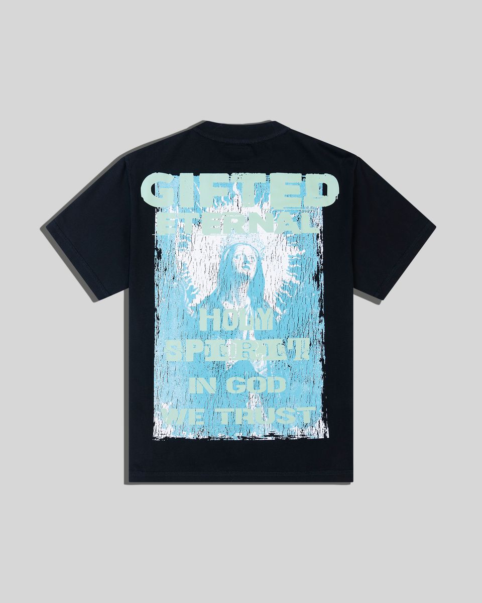 Gftd holy spirit tee in black