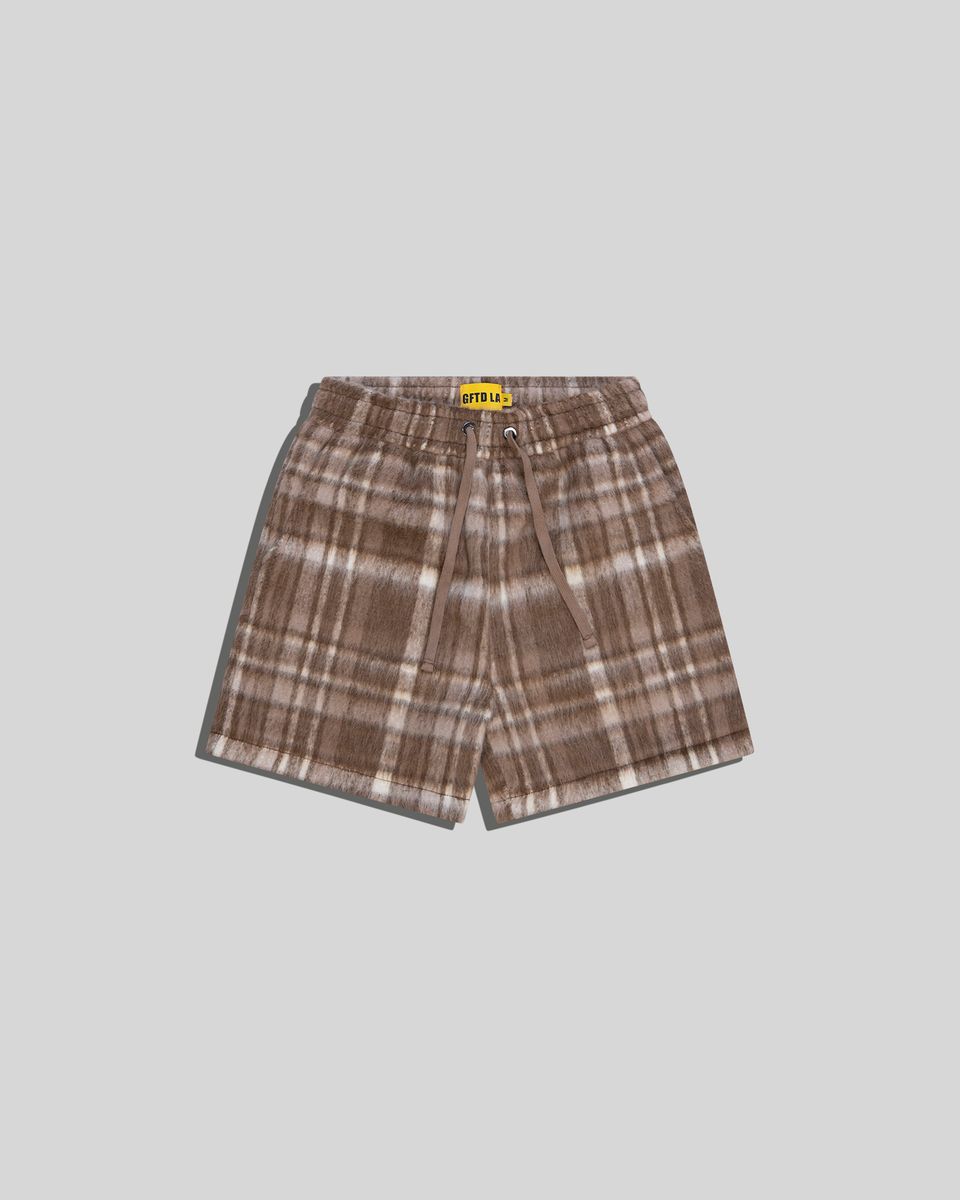 gftd la khaled shorts in brown