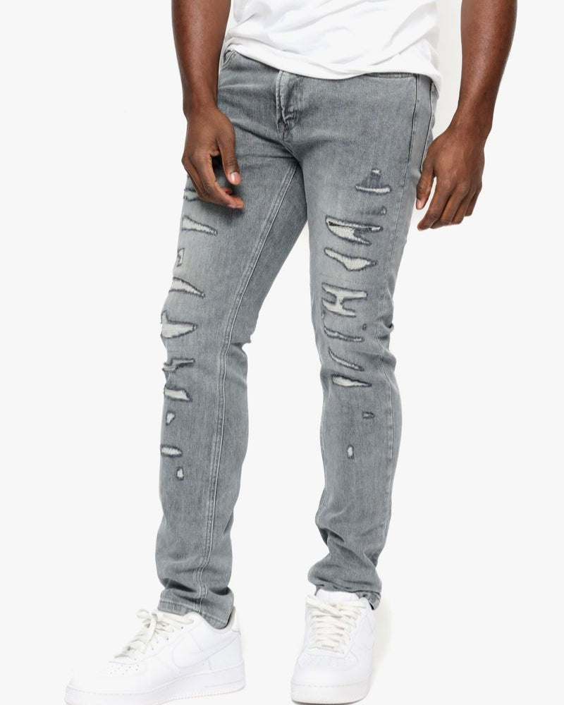 anom legacy skinny jeans in light grey