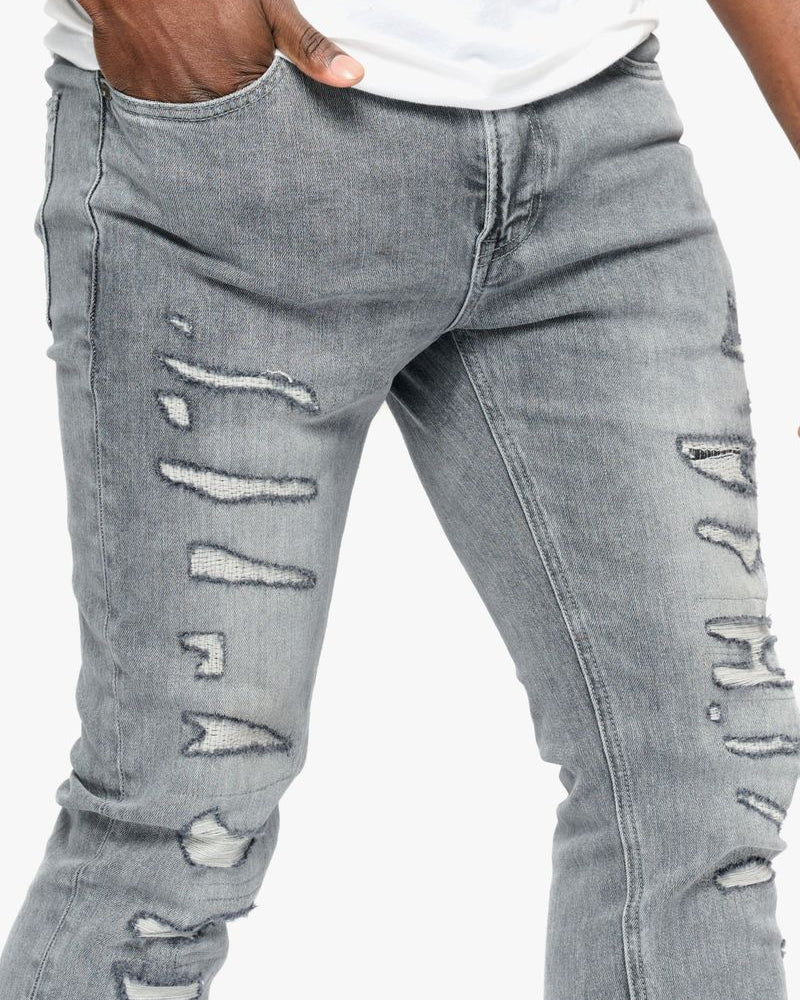 anom legacy skinny jeans in light grey