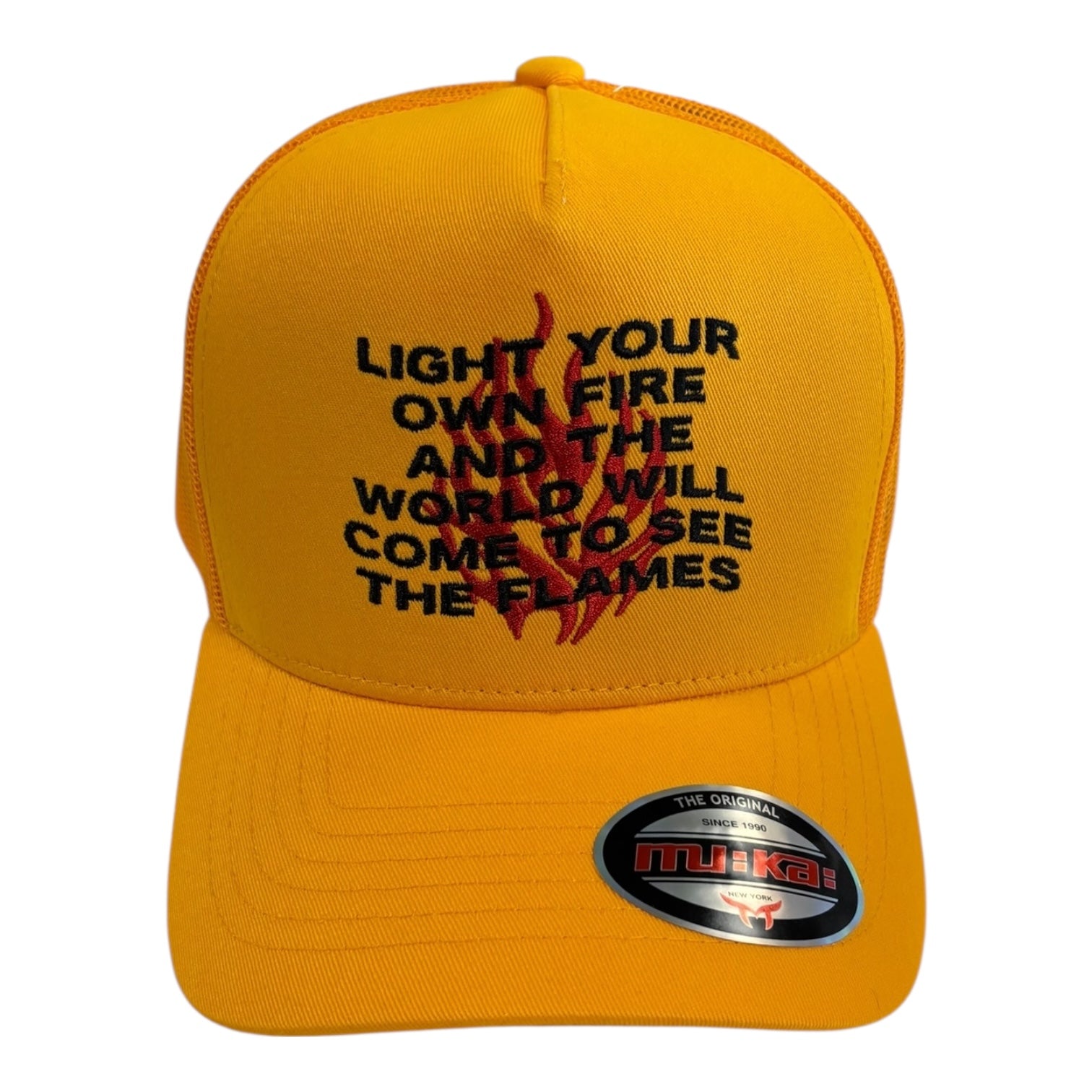 Light Your Own Fire Trucker Hat
