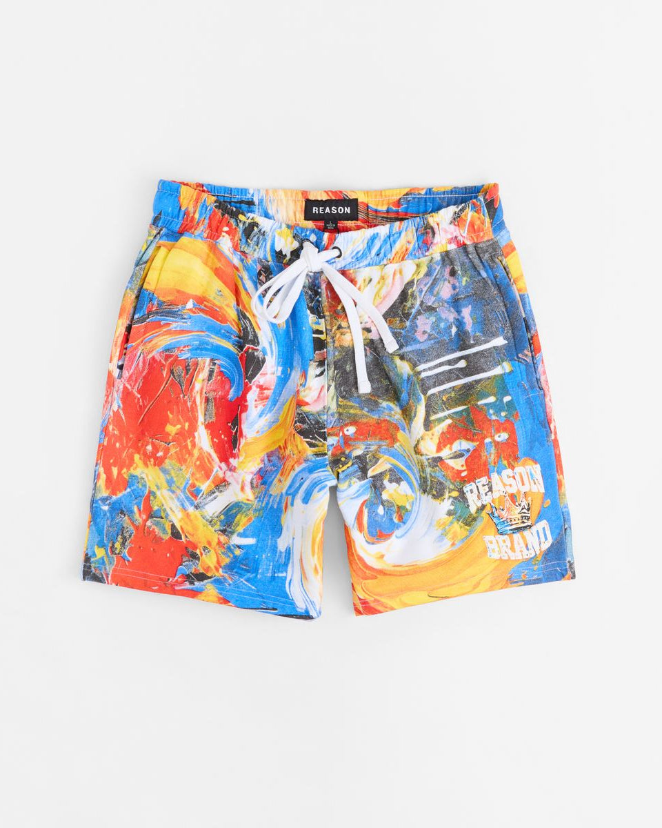 Reason loyalty shorts in multicolor
