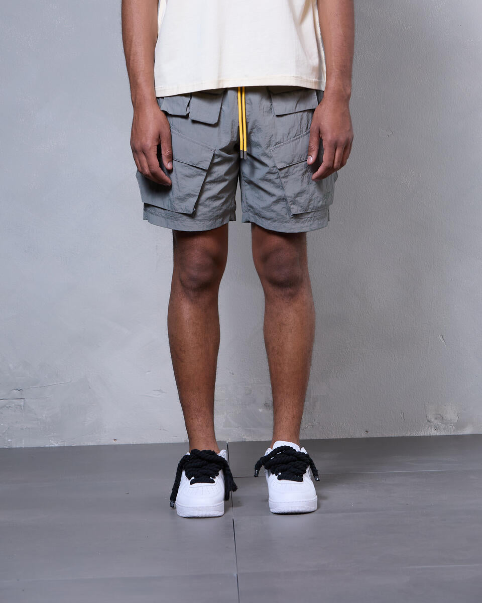gftd la melo shorts in gray