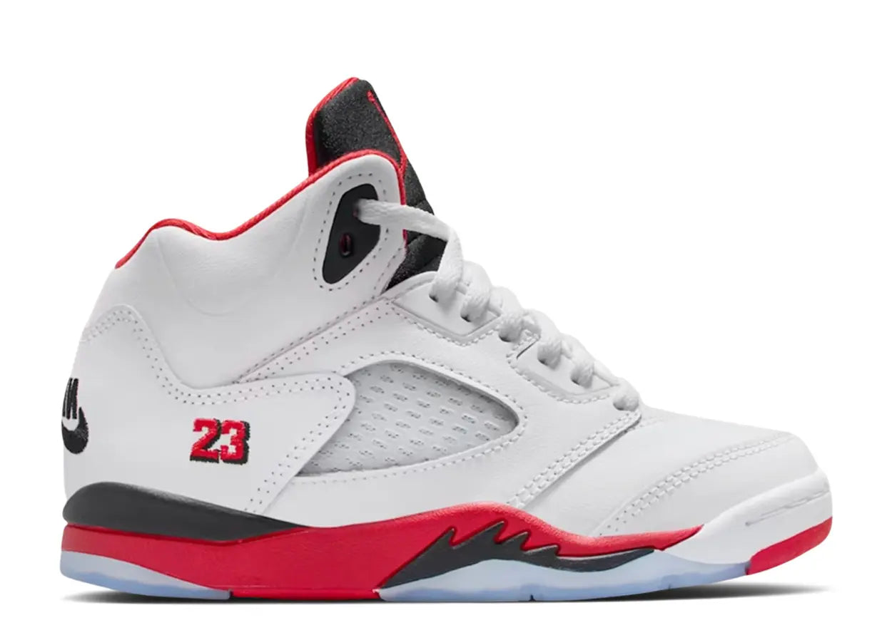 Jordan 5 Retro Fire Red Black Tongue (2025) (PS)