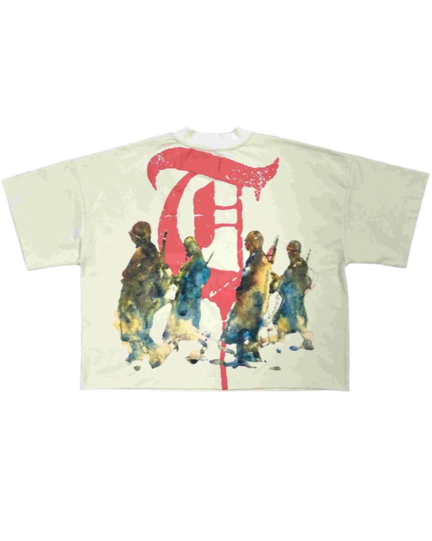 trnchs shalby's tee in cream