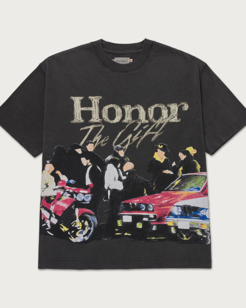 Honor the gift shift tee in black