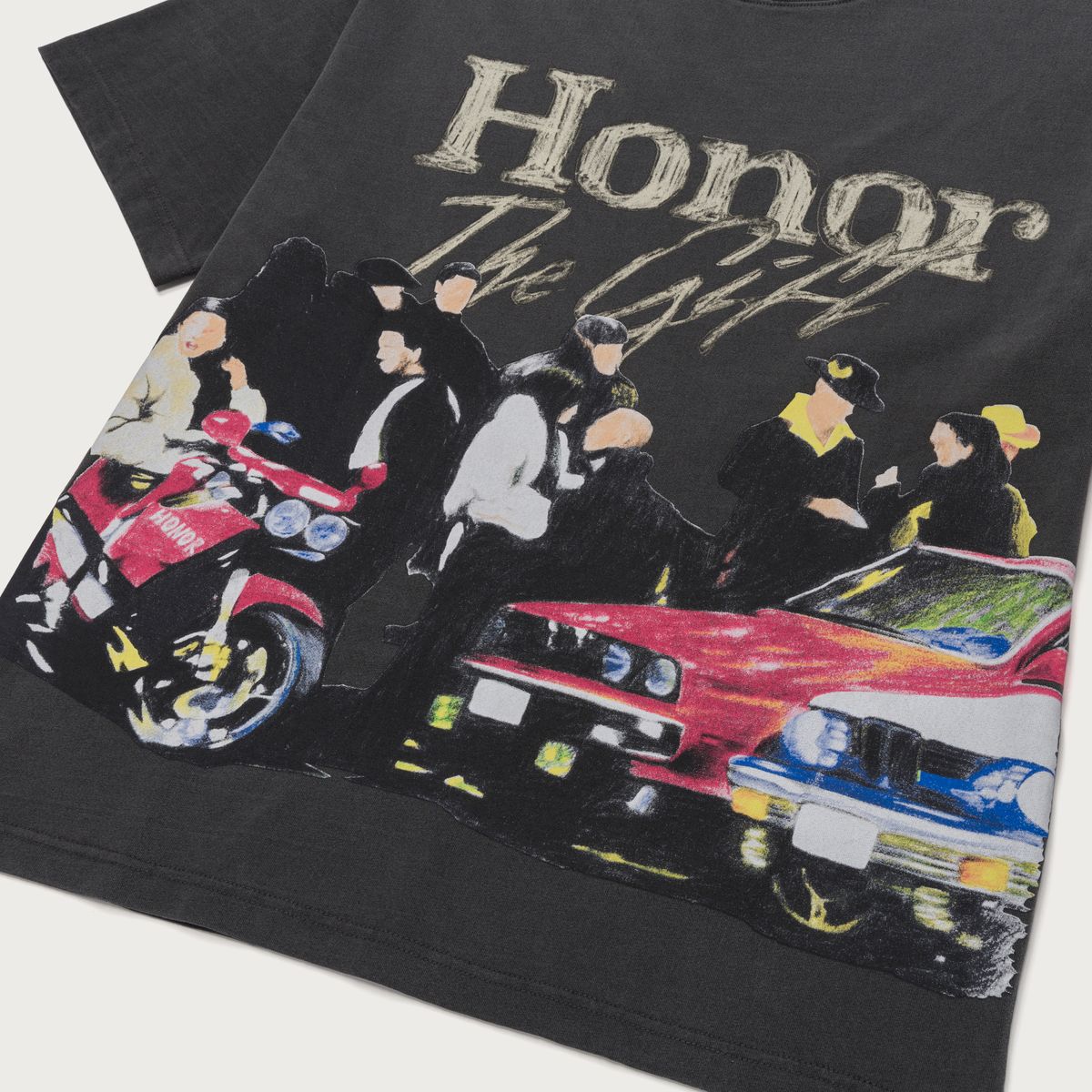 Honor the gift shift tee in black