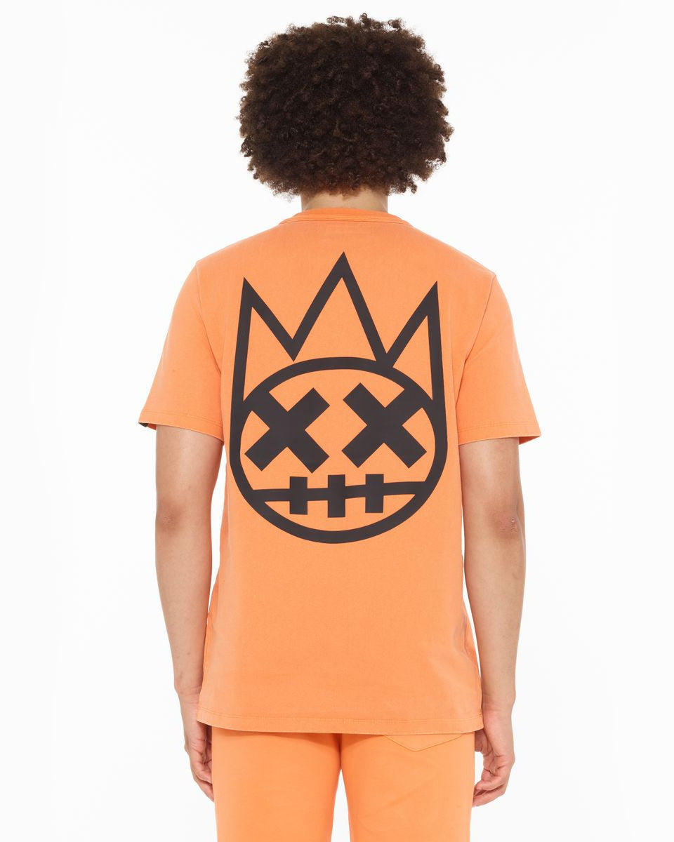 Cult of individuality shimuchan logo tee in orange