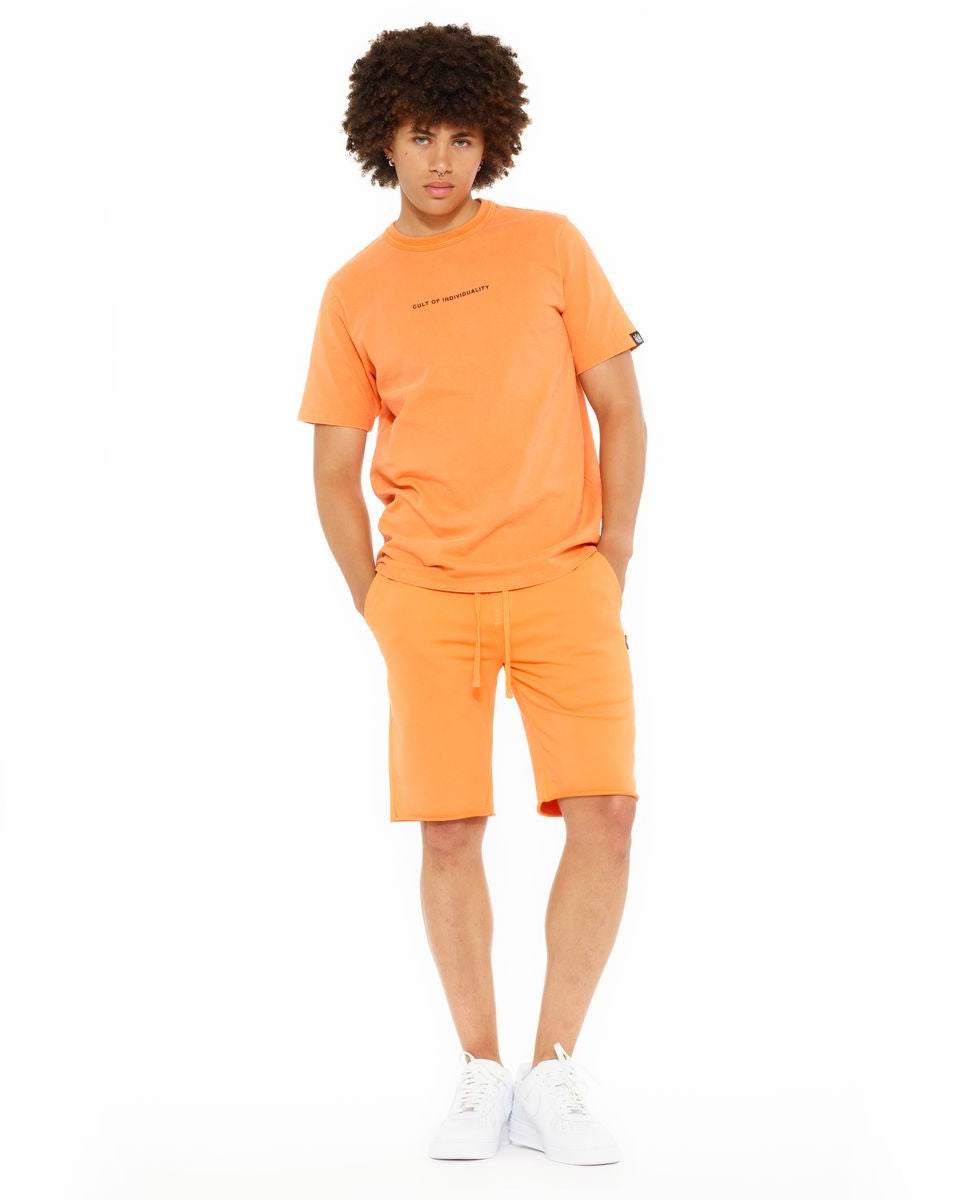 Cult of individuality shimuchan logo tee in orange