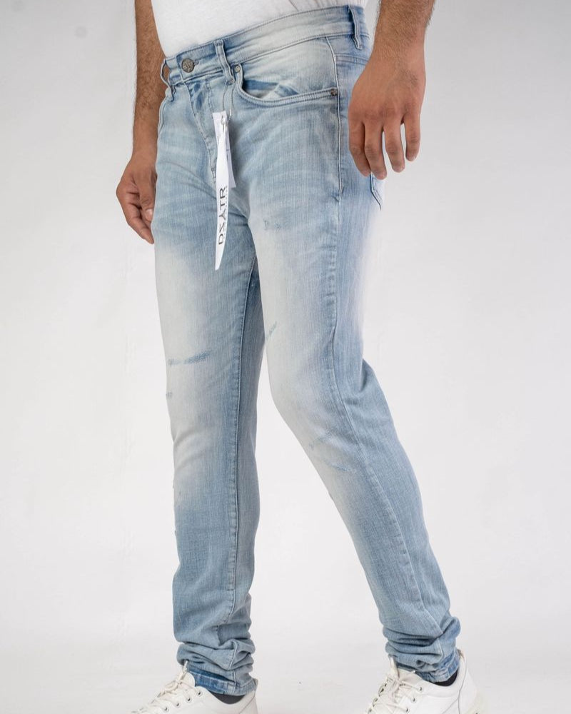 Slight Ripped Stretch Jeans DZTR-446