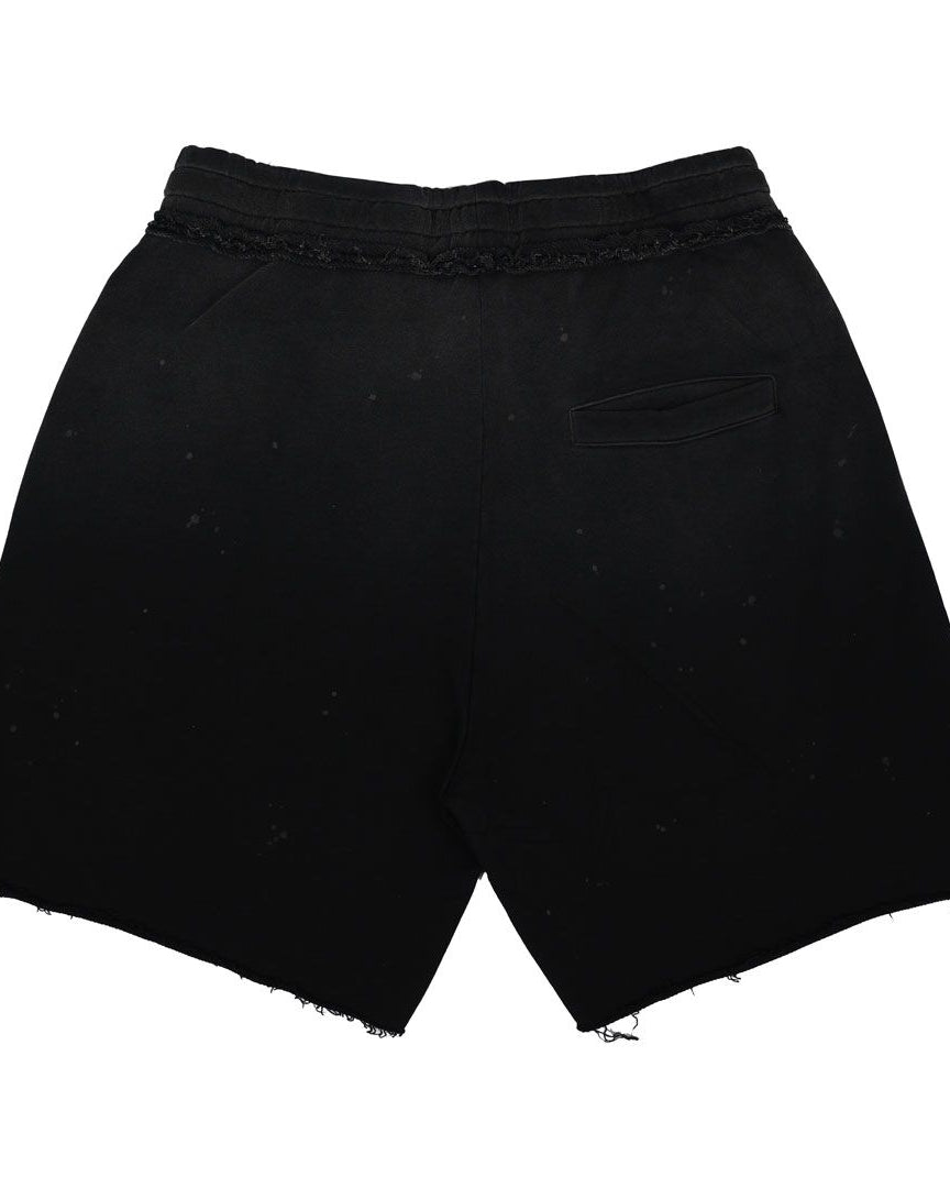 first row stay curious shorts in black