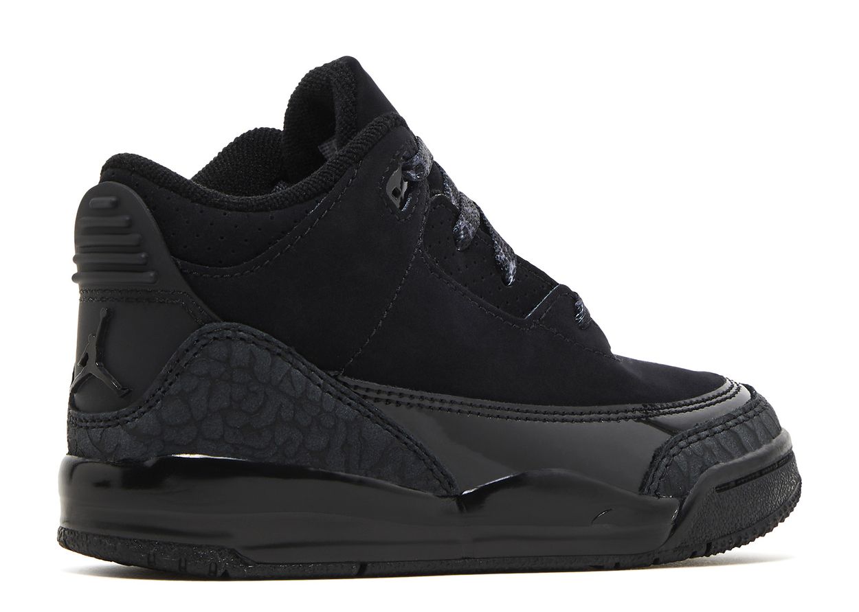 Jordan Retro 3's Black Cat (2025) (TD)