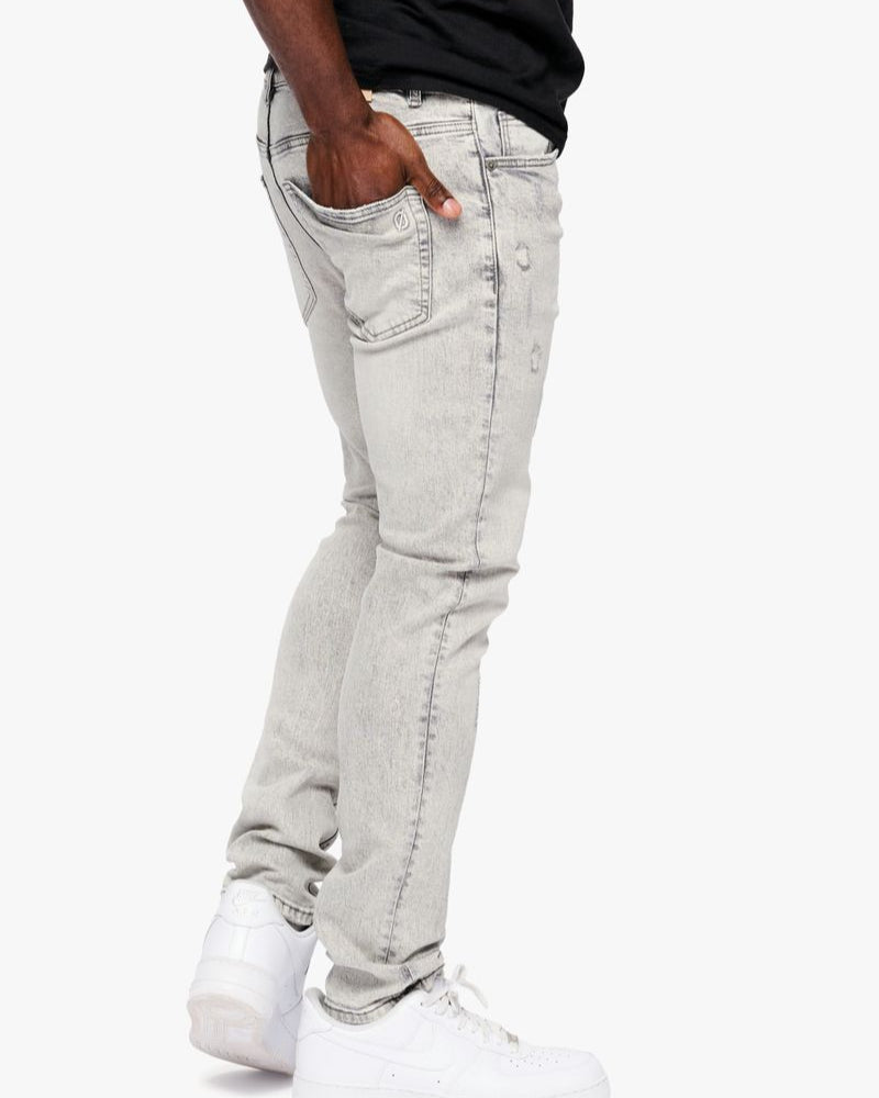 anom timeless skinny jean in light grey