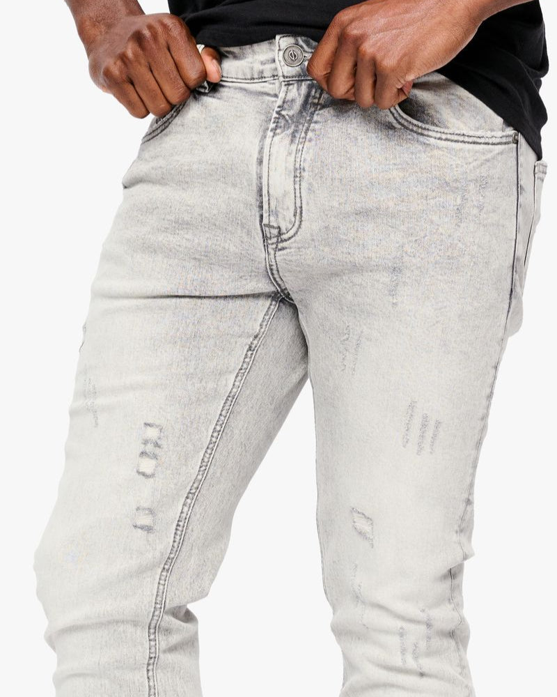 anom timeless skinny jean in light grey