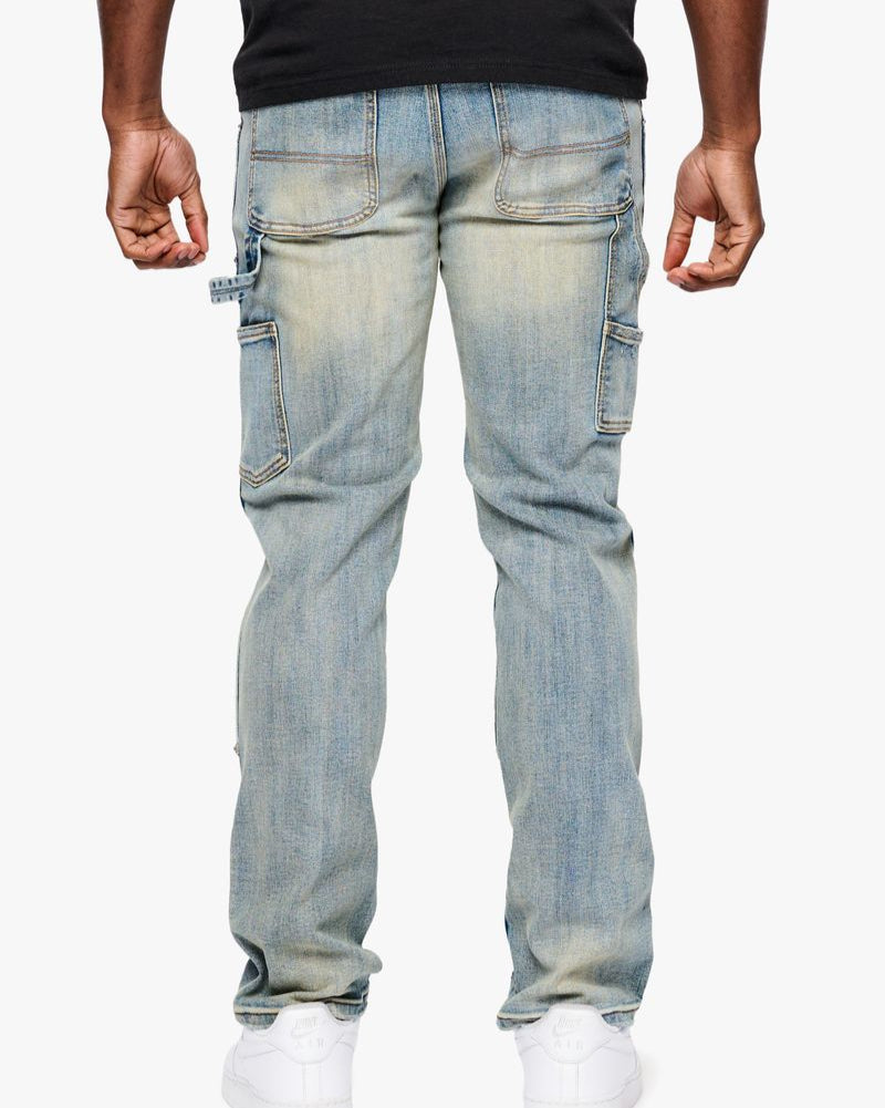 anom trailblazer jean in vintage blue wash