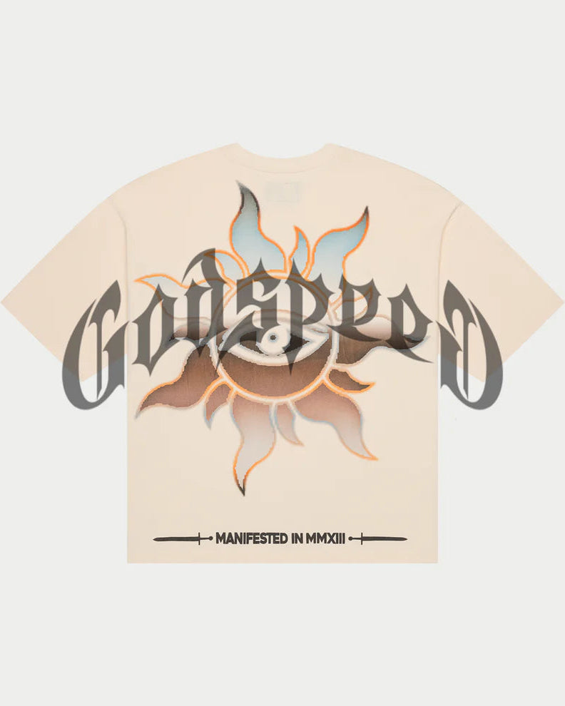 GodSpeed virtuoso tee in bone color