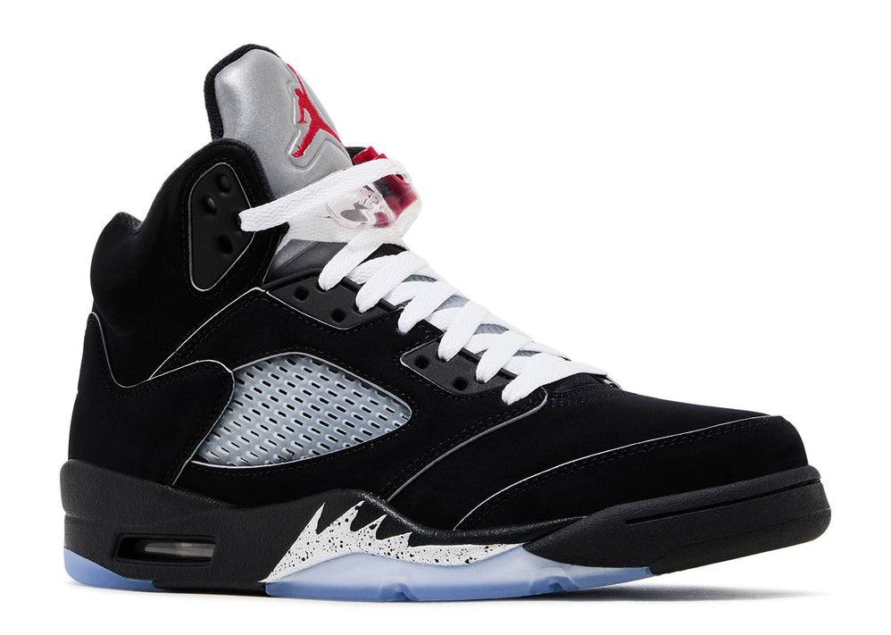 Metallic jordan retro 5's