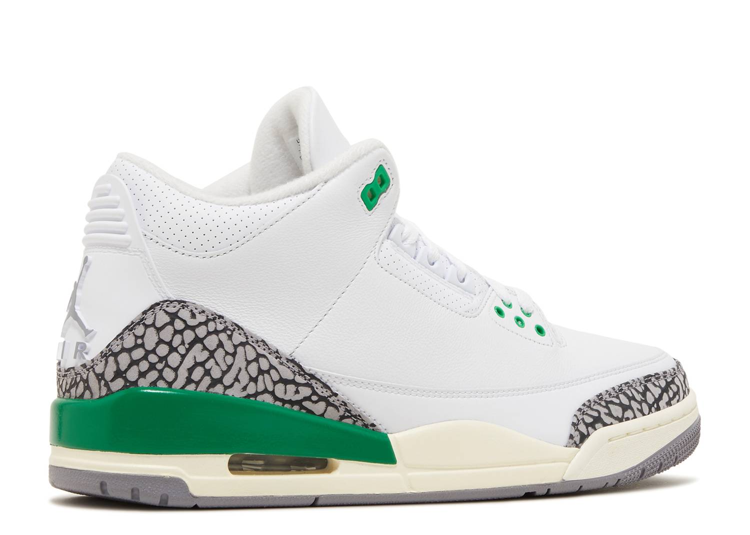 Jordan Retro 3’s Lucky Green (WMNS)