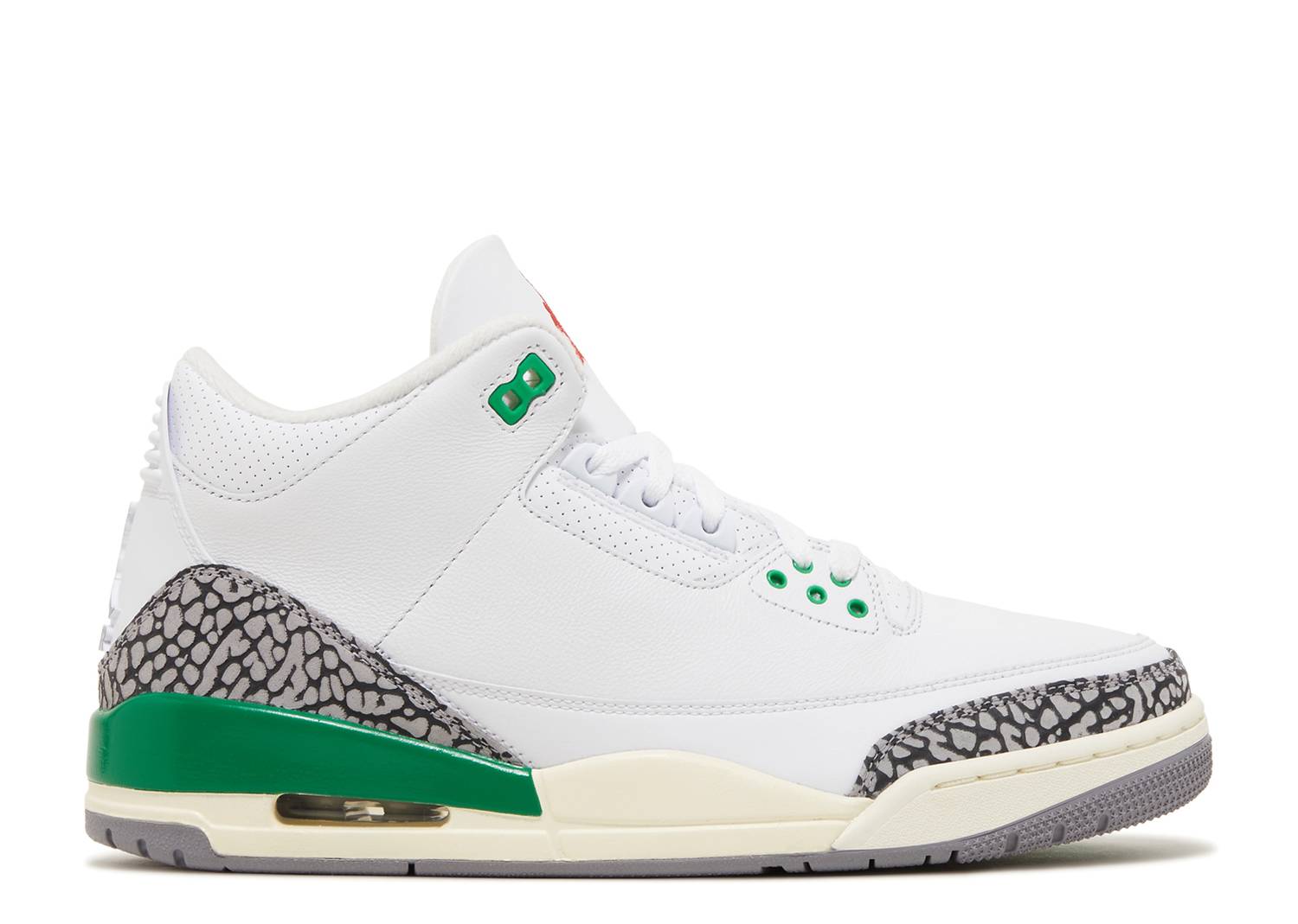 Jordan Retro 3’s Lucky Green (WMNS)