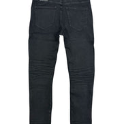 Black jeans on a white background
