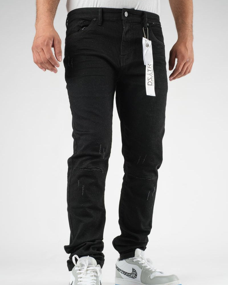 3D Rip Top Slim Jeans DZTR-350