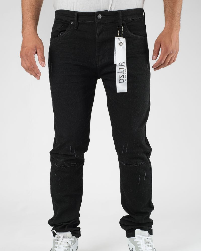 3D Rip Top Slim Jeans DZTR-350
