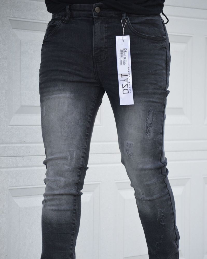 Ashed Distress Jeans DZTR-324N