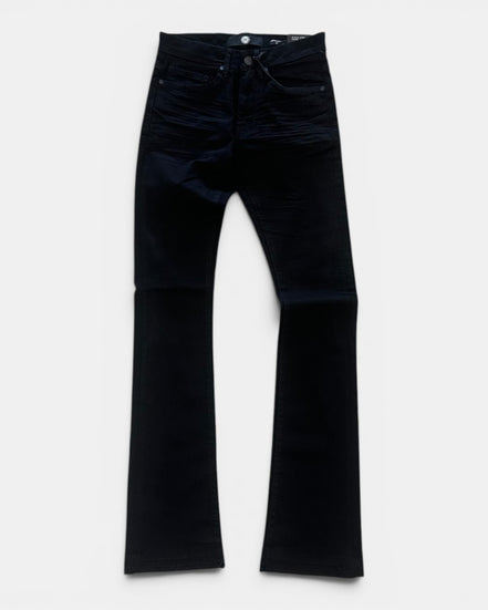 Black jeans on a white background