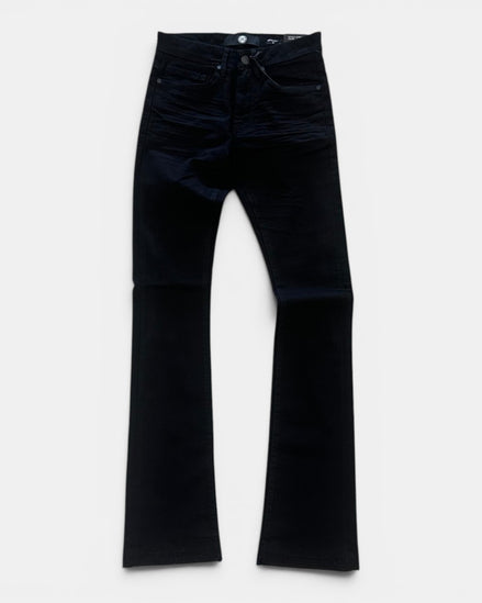 Black jeans on a white background