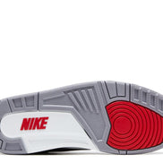 jordan retro 3s black cement mens bottom view