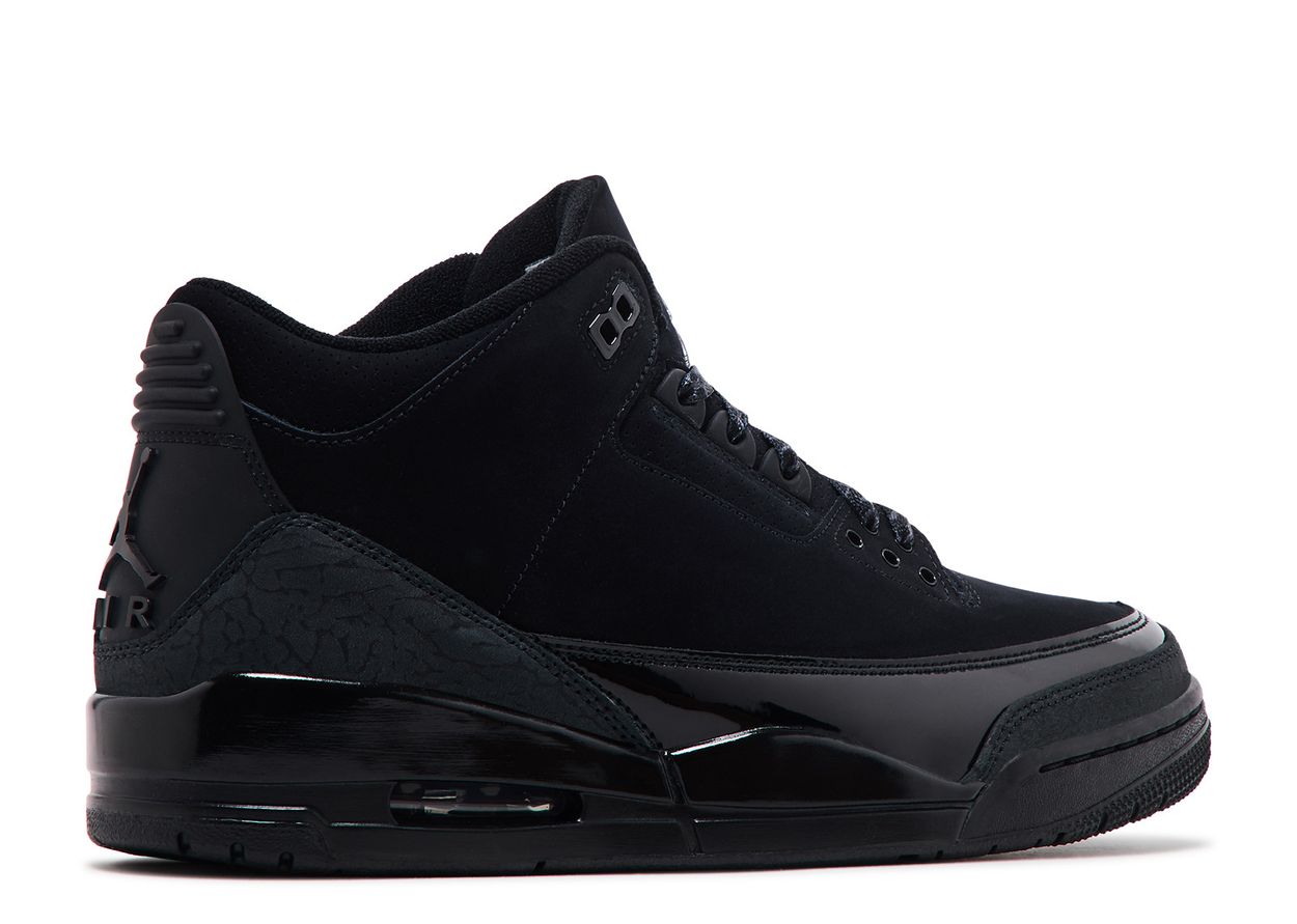 Jordan Retro 3's Black Cat (2025) Men