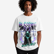 G.West blessings tee in white 