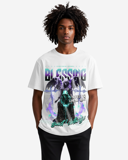 G.West blessings tee in white 