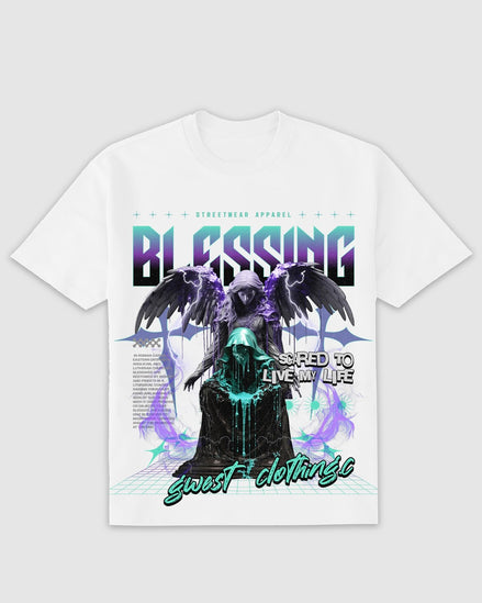 G.West blessings tee in white 