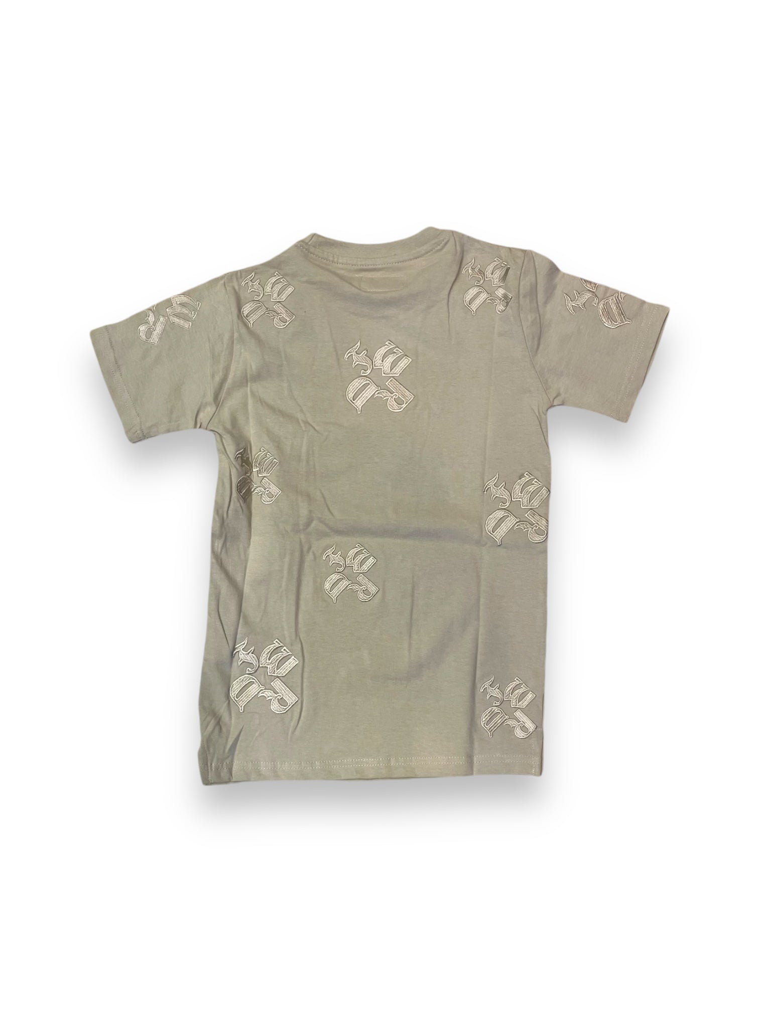 FWRD brand junior boys emb tee in bone
