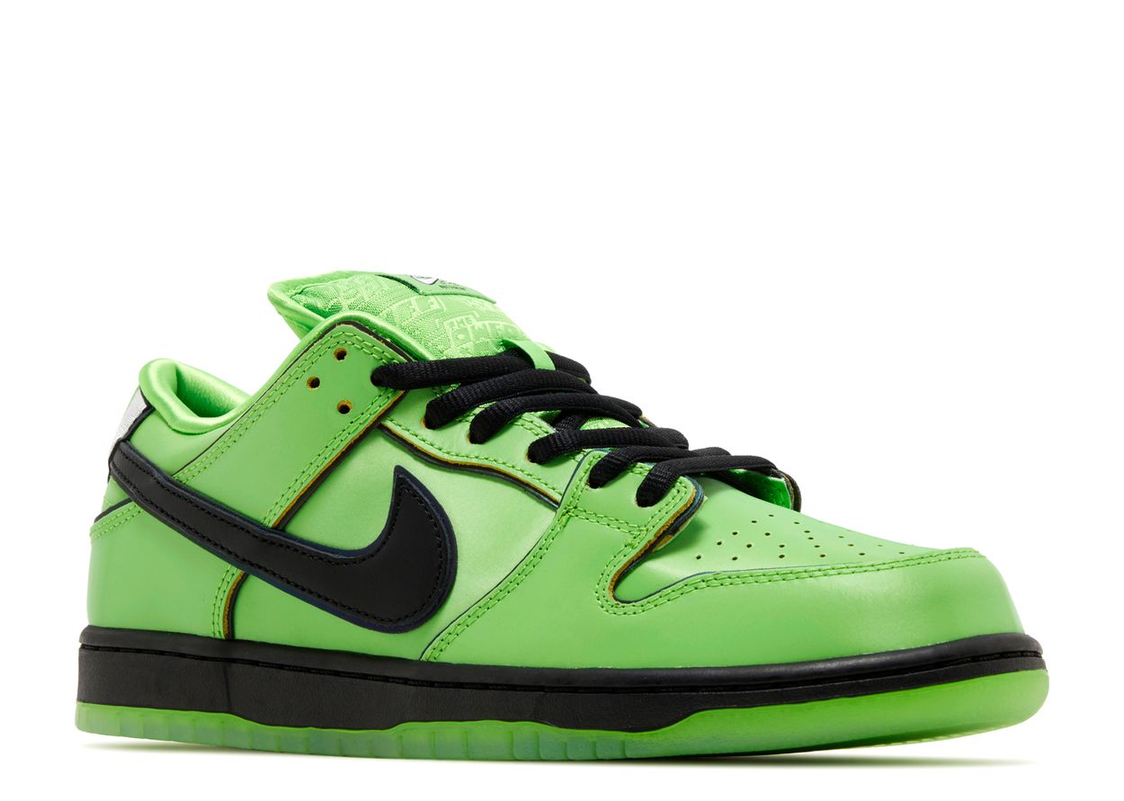 Nike SB Dunk Low The Powerpuff Girls Buttercup Men