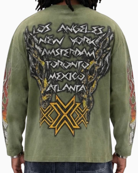 CRXSSCUT Chaos Long Sleeve