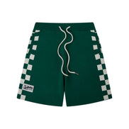 Campus Goods Checkered Jacquard Short Set