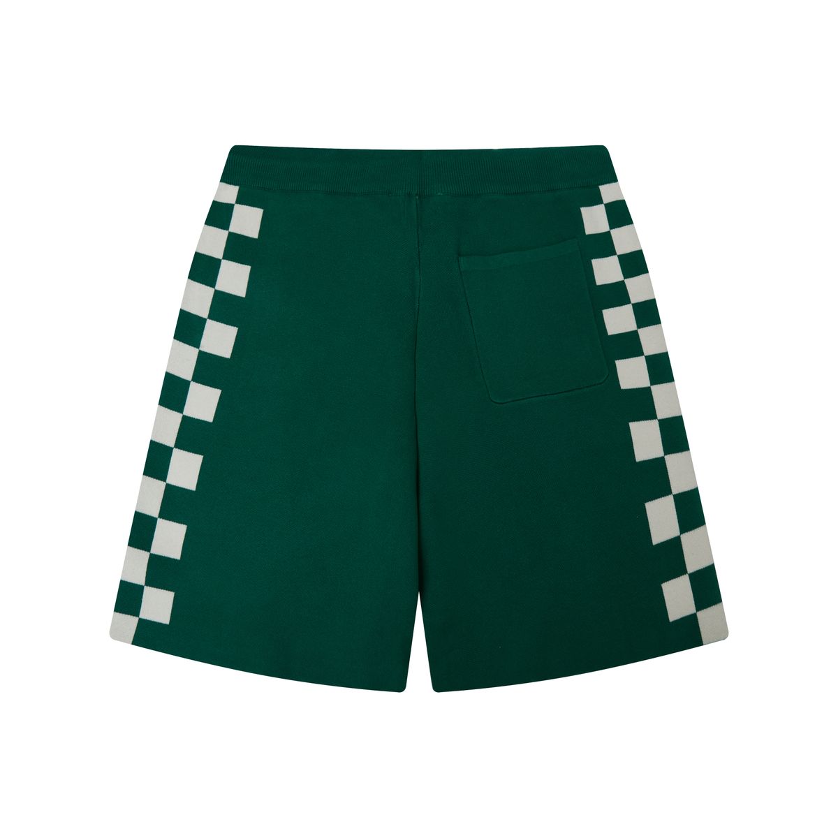 Campus Goods Checkered Jacquard Short Set