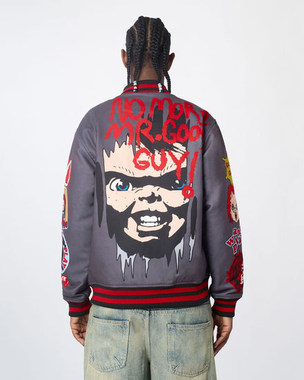 Reason Chucky No More Mr. Good Guy Varsity Jacket
