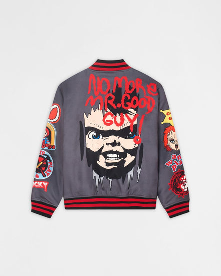 Reason Chucky No More Mr. Good Guy Varsity Jacket