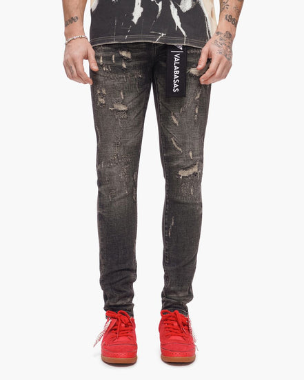 Valabasas Collage Skinny Jean