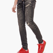 Valabasas Collage Skinny Jean