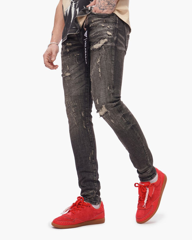 Valabasas Collage Skinny Jean