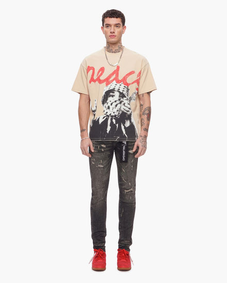 Valabasas Collage Skinny Jean